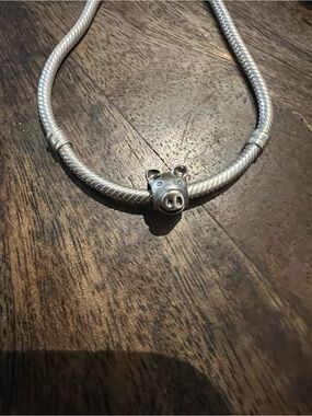 Pandora Silver Pig Charm RETIRED
